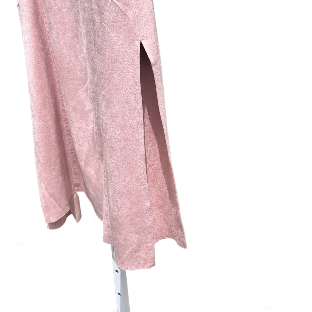 Dolce Cabo Blush Pink Sleeveless Jacket/Duster - Picture 4 of 9